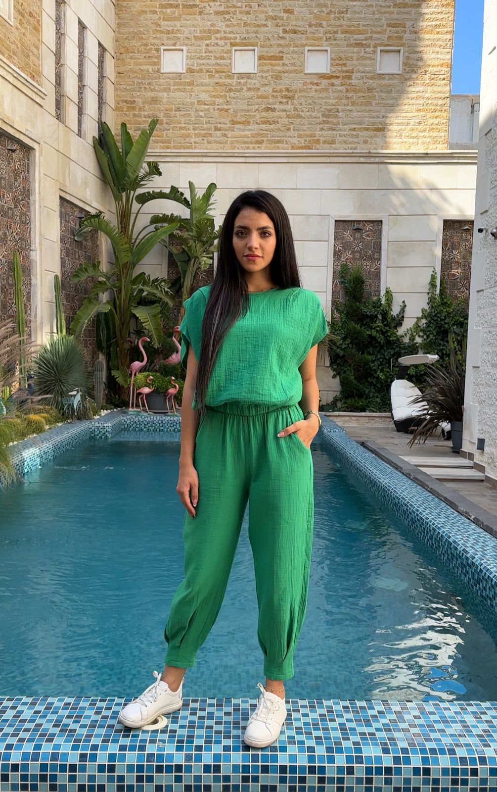 Green Co-Ord Set