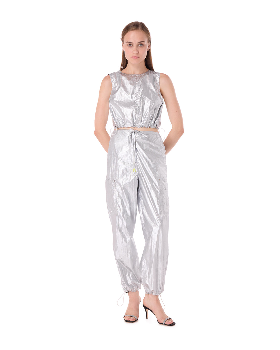 Silver Millenium Blouse and Pant