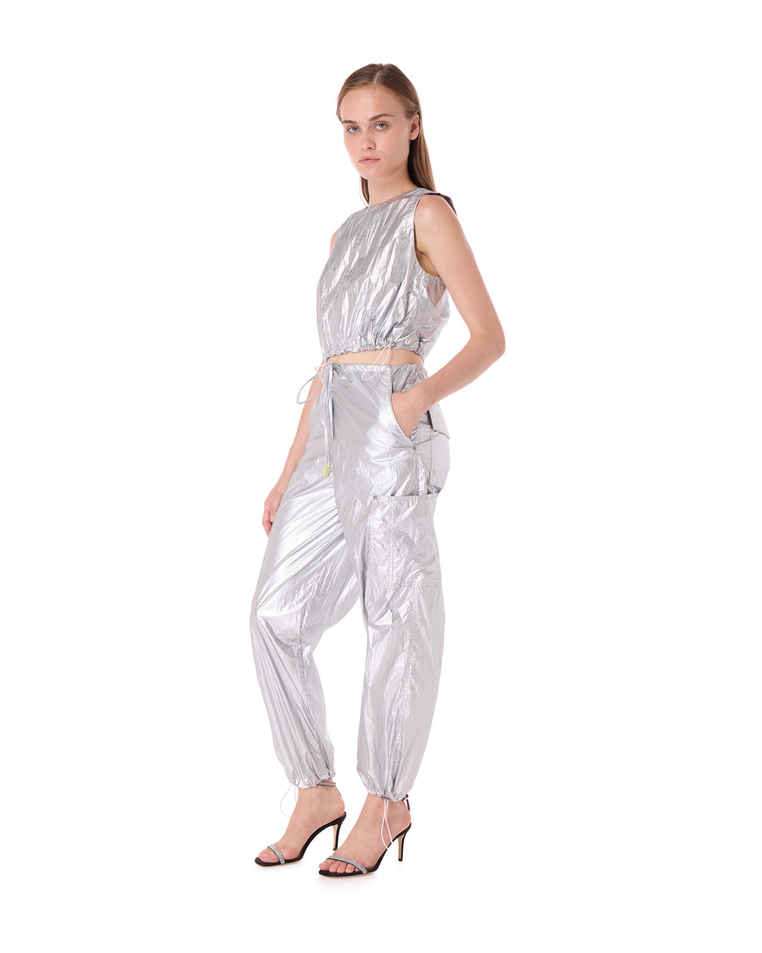 Silver Millenium Blouse and Pant