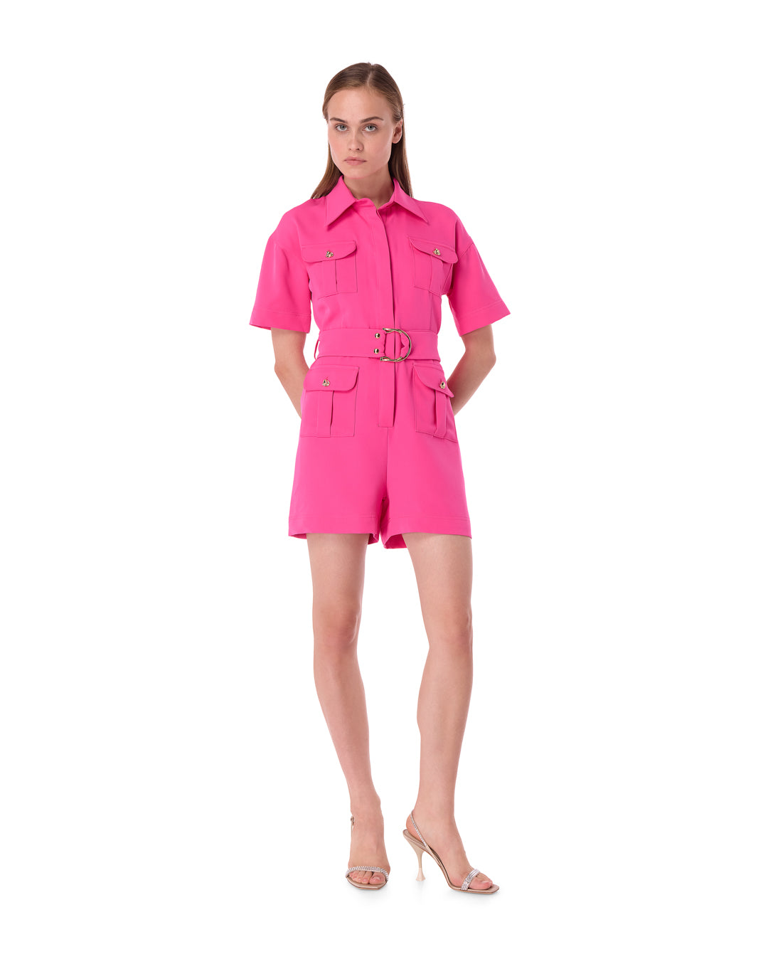 Pink Spring  Jumpsuit